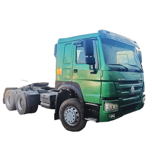 Howo 500 HP Tracteur à double entraînement d'occasion, modèle d'exportation avec direction à gauche, vert, emplacement de traction d'occasion pour le carburant - Product Image 4