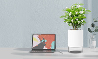 Pot Tanam Ultra-Kecil Sistem Tanaman Rumah Modern Ramah Lingkungan Pot Bunga Ramah Lingkungan untuk Bibit Hijau