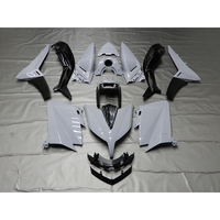 Carénages et Pièces de Carrosserie en Plastique ABS Moulé par Injection, Non Peints et Personnalisés, pour Moto Yamaha TMAX 530 500 15-16
