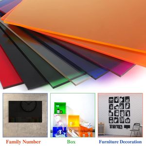 8 gói 8x12 inch mờ đúc tấm <span class=keywords><strong>Acrylic</strong></span> tấm <span class=keywords><strong>plexiglass</strong></span> dày 1/8 inch tấm nhựa màu nghệ thuật hiển thị tự làm-8 - Product Image 6