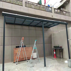 Toldo de Aleación de Aluminio <span class=keywords><strong>para</strong></span> Exteriores, Resistente a la Lluvia, con <span class=keywords><strong>Cristal</strong></span>, <span class=keywords><strong>para</strong></span> Hogar, Villa, Patio, Aleros, Balcón, Terraza - Product Image 4