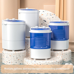 Mini lave-<span class=keywords><strong>linge</strong></span> portable de 4,5 kg avec sécheuse, appareils électroménagers semi-automatiques, vêtements pour bébés, chaussures, sous-vêtements, chaussettes - Product Image 4