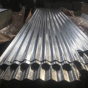 中国供应24号镀锌波纹金属屋顶板用于棚铁镀锌钢板