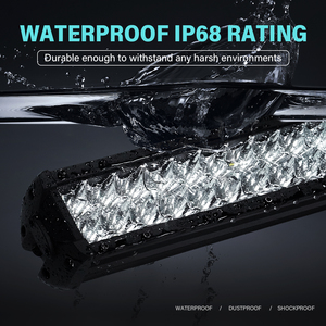 18W 12V impermeable amarillo DRL Aurora LED Pod barra de luz 6 pulgadas para bicicleta Ebike coche 4x4 todoterreno vehículo barco UTV tractores foco - Product Image 3