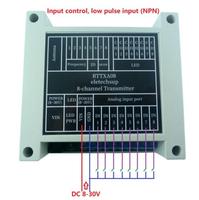 8 canaux DC 12V 433M retour télécommande Lora relais commutateur Module RTTXA08 RTRXB08 Kit