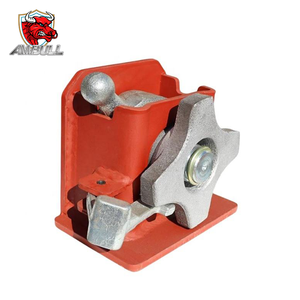 Cerradura de Contenedor de Alta Resistencia, Tipo Tornillo, Color Rojo, para Remolques - Product Image 1