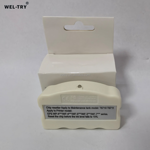 Réinitialiseur de puce pour boîte de maintenance WT T6710 6711 pour imprimantes <span class=keywords><strong>Epson</strong></span> WF-5620 WF-5110 WF-4630 WF-5690 WF-5190 WF-4630 WF-4640 <span class=keywords><strong>WP</strong></span>-<span class=keywords><strong>4525</strong></span> - Product Image 2