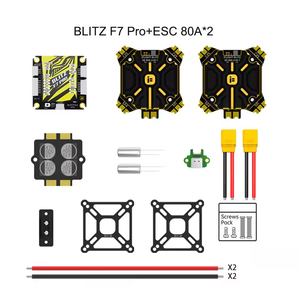 Contrôleur de vol IFlight F722 F7 Pro BMI270 512 Mo BlackBox avec ESC 4-en-1 E80A DShot150/300/600 4-8S pour drone RC - Product Image 3