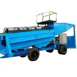 High Quality Alluvial Diamond Tin And Gold Mining Machine For Gold Separator With Sluice Box