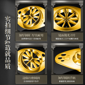 304 Stainless Steel Scallion <b>Cutter</b> Multi Functional <b>Vegetable</b> Slicer For Kitchen Use - Product Image 4