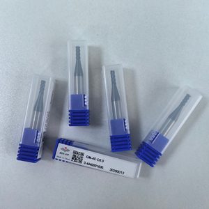ดอกกัดโซลิดคาร์ไบด์ปลายแบน รุ่น ZCC <span class=keywords><strong>CT</strong></span> GM-<span class=keywords><strong>4E</strong></span> ซีรีส์ GM-<span class=keywords><strong>4E</strong></span>-D1.0 GM-<span class=keywords><strong>4E</strong></span>-D16.0 PM-<span class=keywords><strong>4E</strong></span>-D3.0S-G 4-F  แบบ OEM เคลือบ AlTiN ความแข็ง HRC 65HRC - Product Image 4