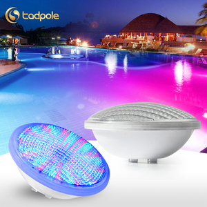 Lumière <span class=keywords><strong>LED</strong></span> RVB 12V personnalisée pour piscine, remplacement de lampe <span class=keywords><strong>PAR56</strong></span> avec télécommande, <span class=keywords><strong>ampoule</strong></span> colorée en ABS - Product Image 1