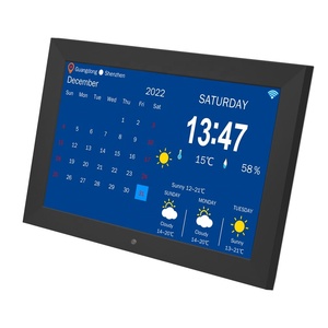 Đồng hồ kỹ thuật số với ngày và ngày trong tuần cho người già nhắc nhở bệnh mất trí nhớ alzheimers lịch đồng hồ với hiển thị thời tiết - Product Image 4