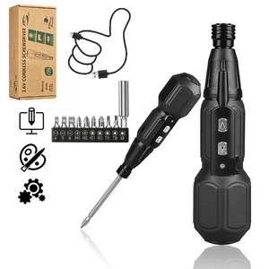 Destornillador Eléctrico, Destornillador con Punta Esférica, Pequeño, con 10 Puntas Incluidas, el <span class=keywords><strong>Mejor</strong></span> Destornillador Eléctrico Recargable - Product Image 1