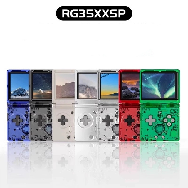 RG35XXSP Game Console with IPS High-definition Screen, Flip Cover,  Pocket Mini Open-source Handheld Device