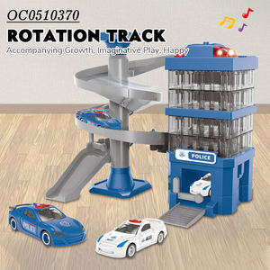 <span class=keywords><strong>Piste</strong></span> électrique, station <span class=keywords><strong>de</strong></span> police, parking, garage, jouets, <span class=keywords><strong>jeu</strong></span> avec musique légère - Product Image 3