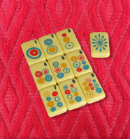 Tuiles de Mahjong Xusheng SEASONS, ensemble de 160 pièces, design pliable, résistant à l'eau, portable, en acrylique blanc, en stock