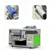 Imprimante UV DTF 4060, imprimante UV rouleau à plat, encre blanche, vernis, machine d'impression d'étiquettes autocollantes en cristal, séchage UV LED