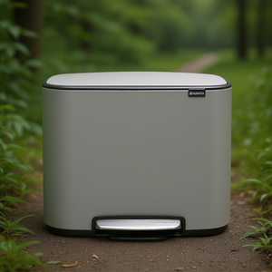 Cestino per Rifiuti Brabantia 23 L con Pedale, Grigio - Product Image 3