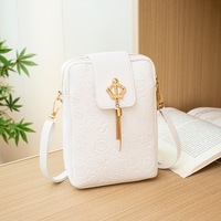 Tas Tote Mini Katun Campuran Harga Terjangkau Kualitas Tinggi Kanvas Katun Tas Belanja Wanita Bergaris untuk Wanita