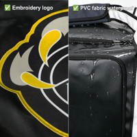 Sac de sport de hockey personnalisé avec logo, imperméable, en bâche PVC robuste, pour jeunes et seniors, pour le hockey sur gazon et sur glace