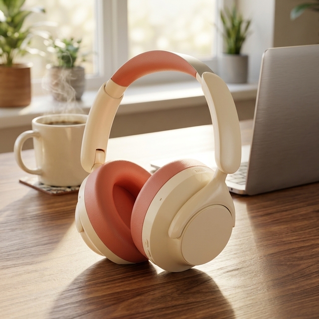 BT5.4 for Bluetooth Wireless Quiet Comfort Noise Cancelling Over-Ear Gaming Headphones Pro (ANC)