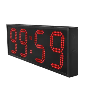 CHEETIE CP027 Digital Pace Sports Gym 6 Inch 4 Digits Interval Outdoor Watch Countdown Timer LED