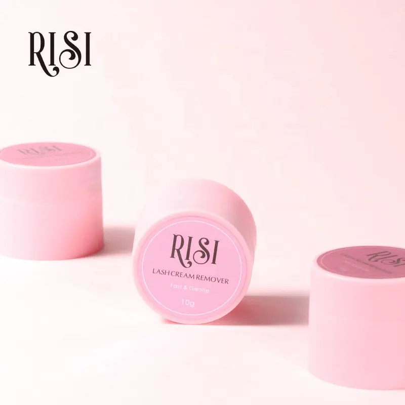RISI 30s Dissolvant de cils de type crème sans huile à élimination rapide pour l'odeur et la couleur personnalisées