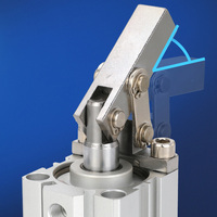 Haute qualité ALC/JGL levier presse vers le bas cylindre pneumatique pince levier Type cylindre de serrage avec aimant en aluminium fourni de l'air