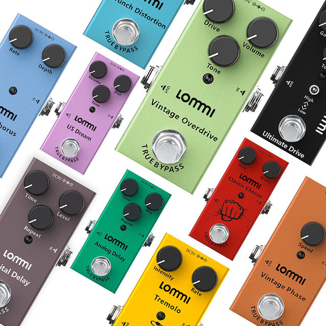 Electric Guitar Pedal Chorus/Tremolo/Delay Guitar Accessories