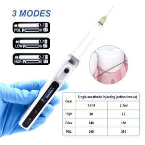 Anestezi Mini diş aksesuarları anestezi enjektör ağrısız kalem elektrik Oral topikal anestezi aspirasyon şırınga - Product Image 1