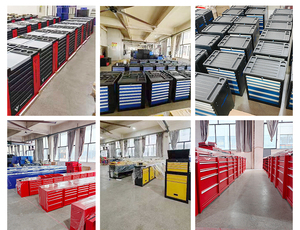 <span class=keywords><strong>Chariot</strong></span> à outils robuste à roulettes, armoire à outils pour mécanicien, <span class=keywords><strong>chariot</strong></span> à outils en acier à 7 tiroirs pour atelier <span class=keywords><strong>de</strong></span> réparation automobile avec roues - Product Image 2