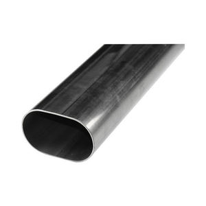 Brossé 201 À Face Plate Ovale Tube En Acier Inoxydable Foshan - Product Image 1