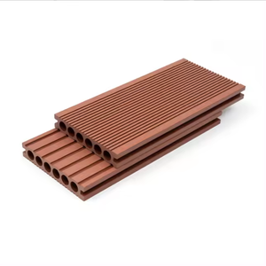Современный Гладкий Открытый водонепроницаемый WPC композитный настил с <span class=keywords><strong>12</strong></span> видов цветов для сада и внешнего двора - Product Image 3
