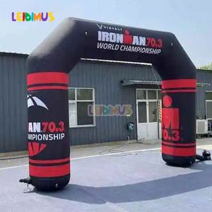 نمط جديد لديكور المدخل الخارجي ، قوس شكل مخصص ، أقواس البالون القابلة للنفخ - Product Image 3