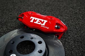 TEI-pinza de freno grande de 4 pistones, Rotor de freno de 262x22mm, pinza de freno de 4 ollas para <span class=keywords><strong>Jazz</strong></span> Fit GR 2020, rueda de 16 pulgadas - Product Image 4