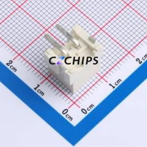 BX-VH3.96-2PLT Wire-to-Board Pin Header SMD,P=3.96mm Connector 1x2P 3.96mm Vertical Mount VH - Product Image 2