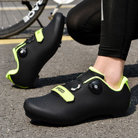 Chaussures de cyclisme sur route avec crampons, unisexes, pour vélo électrique, ajustement parfait, respirantes, pour le printemps, l'été, l'automne et l'hiver