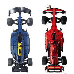 Magazzino USA <span class=keywords><strong>Auto</strong></span> da Corsa RB-20 42206 e SF-24 42207 <span class=keywords><strong>di</strong></span> <span class=keywords><strong>Formula</strong></span> <span class=keywords><strong>1</strong></span>, Set <span class=keywords><strong>di</strong></span> Costruzioni Tecniche, Giocattolo da Assemblare, Idee Regalo - Product Image 1