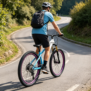 Bicicleta de Montaña para Adultos, Certificada CE, con Frenos de Disco Hidráulicos, Aleación de Aluminio, 10 Velocidades, Hardtail, Segura - Product Image 5