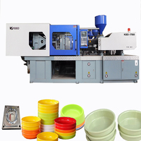 Machine de moulage par injection pour boîtes repas en plastique à compartiments, machine Kebid pour la fabrication de plateaux repas jetables en plastique