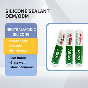 Sellador de Silicona Neutro A500 de Alta Viscosidad, Pasta Blanca Adhesiva <span class=keywords><strong>para</strong></span> Construcción, Carpintería, Embalaje, Uso <span class=keywords><strong>en</strong></span> Interiores/Exteriores - Product Image 6
