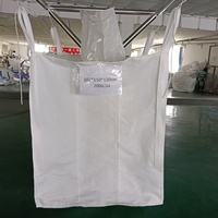 U-Eck-Gurtband-Supersack mit auslaufsicherem Füll- und Entleerungsöffnungsventil für automatisierte Silobefüllung von Kunststoffgranulat