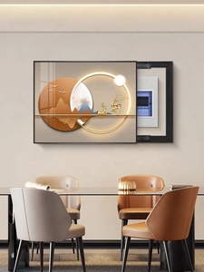Quadro Decorativo per Contatore Elettrico, Arte Murale Moderna <span class=keywords><strong>in</strong></span> Porcellana Cristallina, Decorazione per Soggiorno, Dipinto da Appendere - Product Image 3