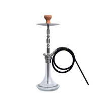 Narghilé Nouveau Design Chicha Transparent de Qualité Supérieure Narguilé Sheesha en Acier Inoxydable 304 Grandes Chichas Uniques
