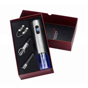 Les nouvelles idées d'affaires avec petit investissement 4 pièces Kit ouvre-bouteille de vin électrique produit le plus vendu <span class=keywords><strong>2022</strong></span> ensemble cadeau pour hommes - Product Image 5