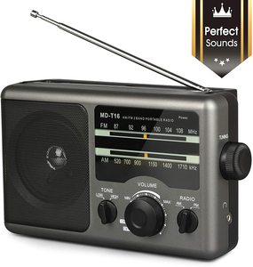 MEDING Jimeng portatile USB Mini Radio FM 6W tasca Internet & Shortwave AM Home Radio con batteria ricaricabile vendita calda - Product Image 2