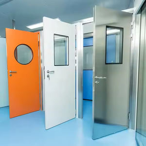 Puerta Corredera Hermética Automática para Cuarto Limpio, Resistente al Fuego, de Alta Seguridad para Laboratorio Farmacéutico, con Certificación GMP - Product Image 6