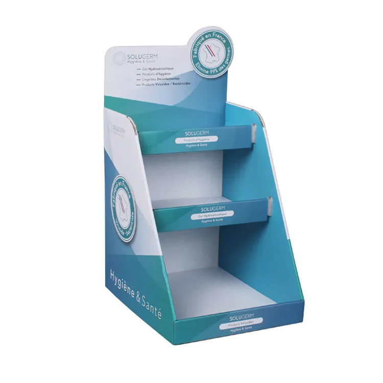 APEX Assemble Easily Pop Up Counter Top Cardboard Display