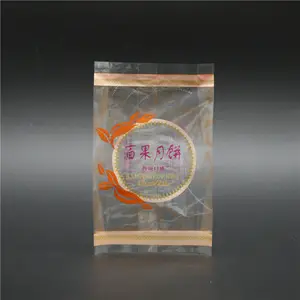 Food Grade Back Center Versiegelter Zwickel Kunststoff verpackungs beutel für Moon Cake-Verpackungen